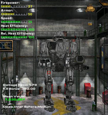 MechWarrior 4: Mercenaries - Medium 'Mechs