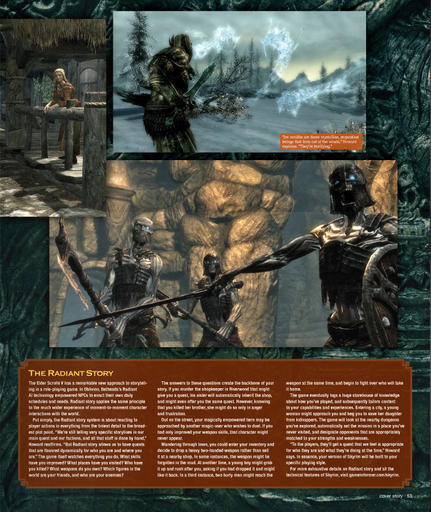 Elder Scrolls V: Skyrim, The - Game Informer 02/2011. Перевод статьи о TES V.