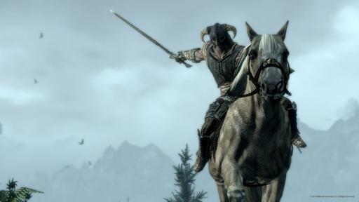 Патч 1.6 для Skyrim добавит возможность сражаться верхом